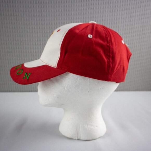 Lebanon Country Embroidered Flag Strapback Hat - Picture 4 of 8